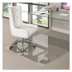 Deflecto Premium Glass Chair Mat, 44 X 50, Clear