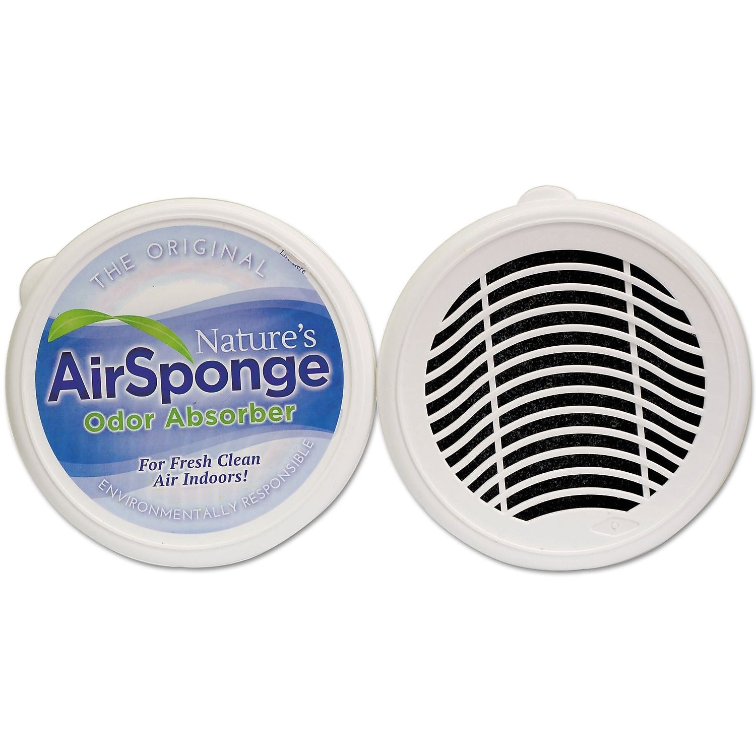 Nature's Air Sponge Odor-Absorbing Replacement Sponge, Neutral, 8 Oz, 24/ct