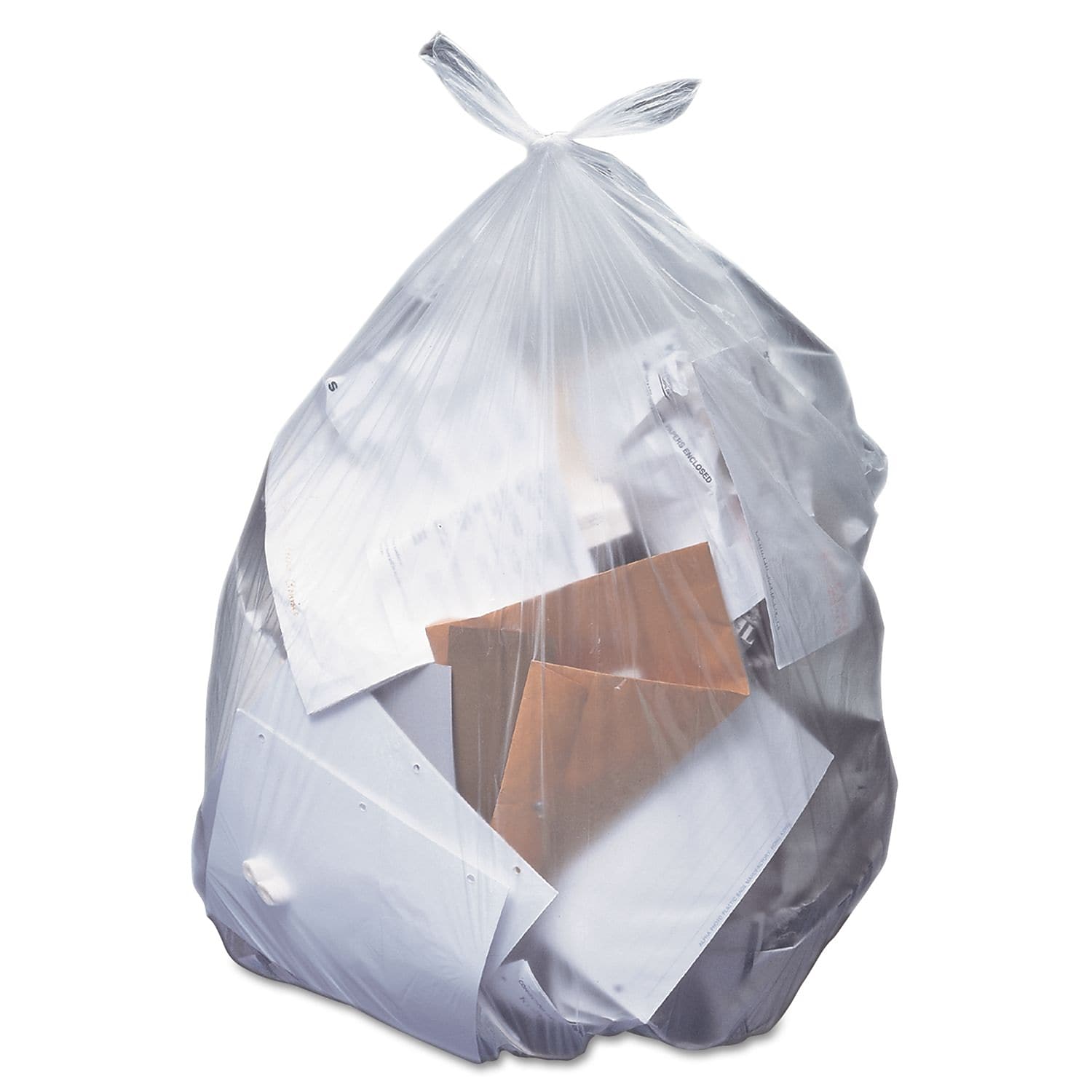 Heritage Low-Density Can Liners, 12-16 Gallon, 0.35 Mil, 24 X 32, Clear, 500/carton