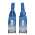 Tripp Lite Cat6 Snagless Molded Patch Cable, 10 Ft, Blue