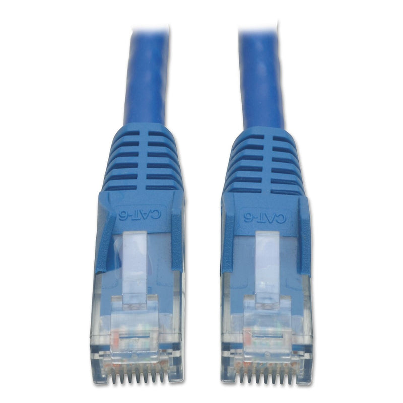 Tripp Lite Cat6 Snagless Molded Patch Cable, 10 Ft, Blue