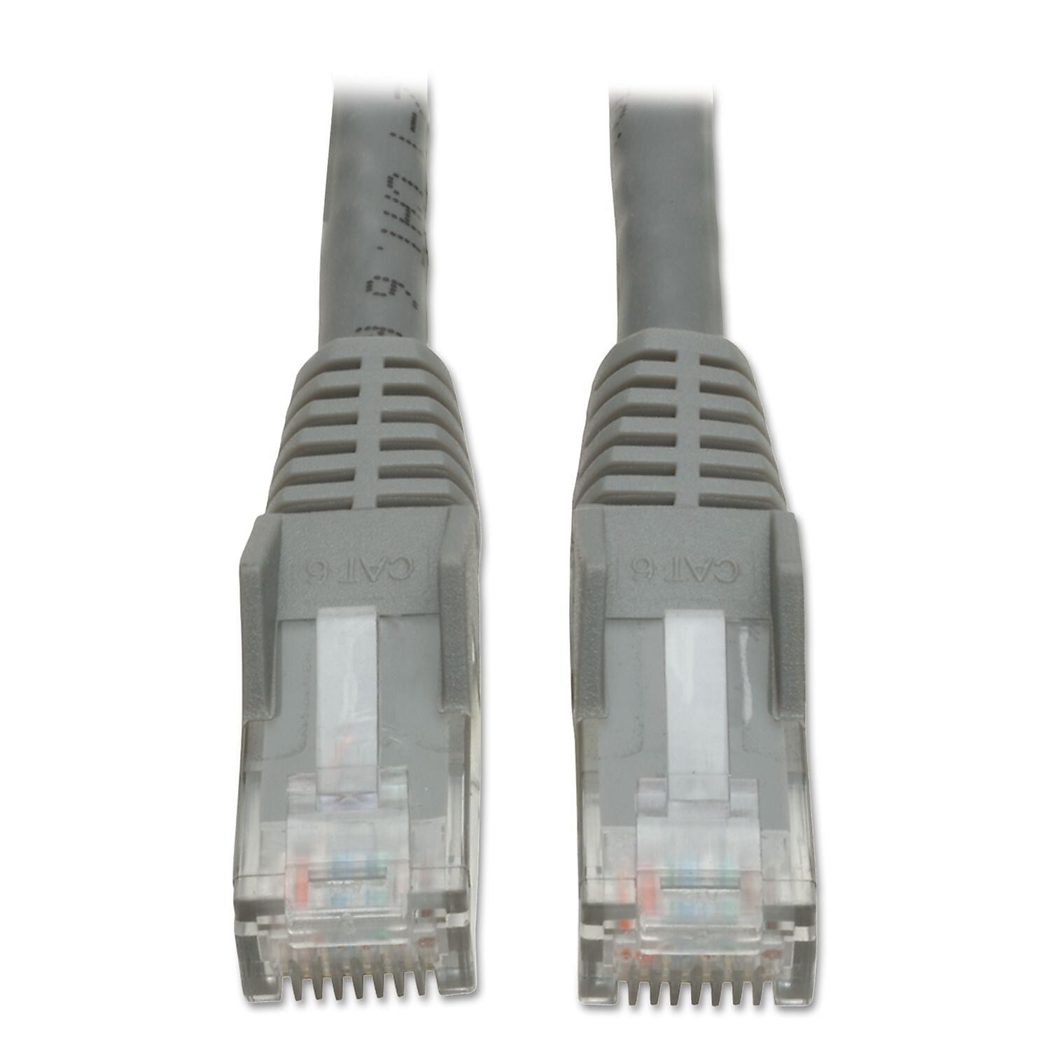 Tripp Lite Cat6 Snagless Molded Patch Cable, 10 Ft, Gray