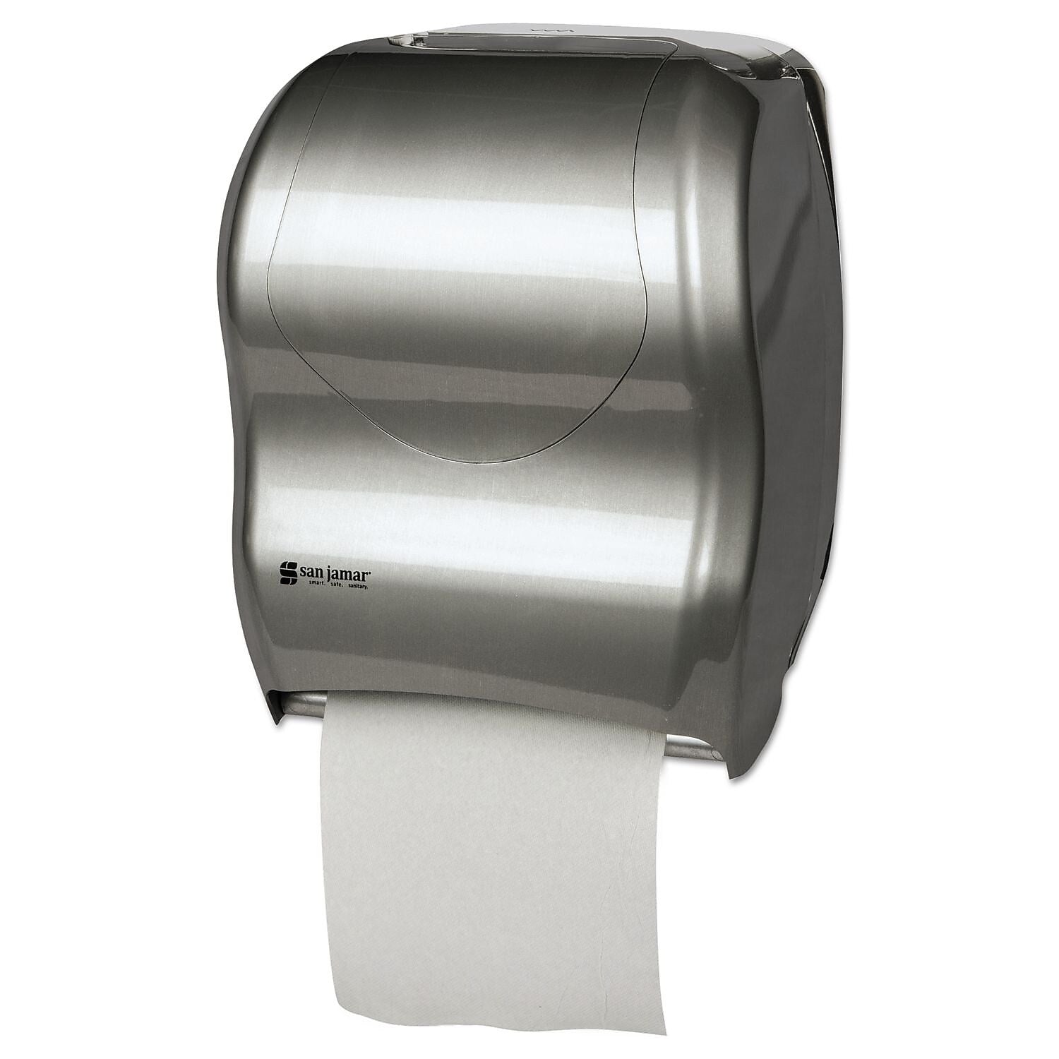 San Jamar Tear-N-Dry Touchless Roll Towel Dispenser, 16 3/4 X 10 X 12 1/2, Silver
