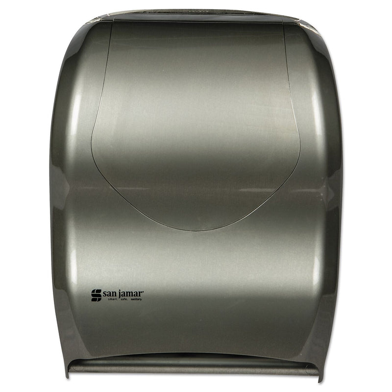 San Jamar Smart System With Iq Sensor Towel Dispenser, 16 1/2 X 9 3/4 X 12, Silver