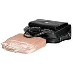 McKlein Roseville Leather Briefcase, Laptop Compatible, Rolling, TSA Checkpoint Friendly, Black (96645)