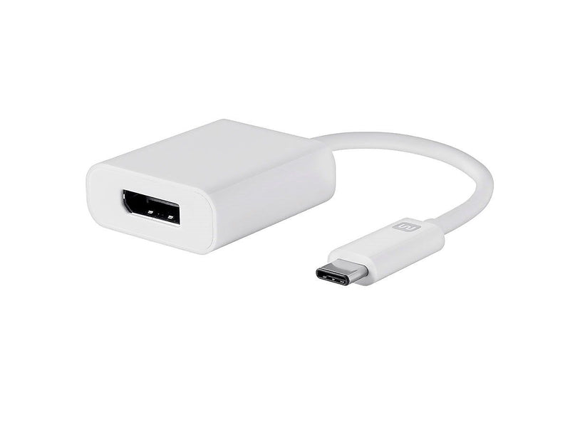 Monoprice Select Series USB-C to DisplayPort Adapter, White
