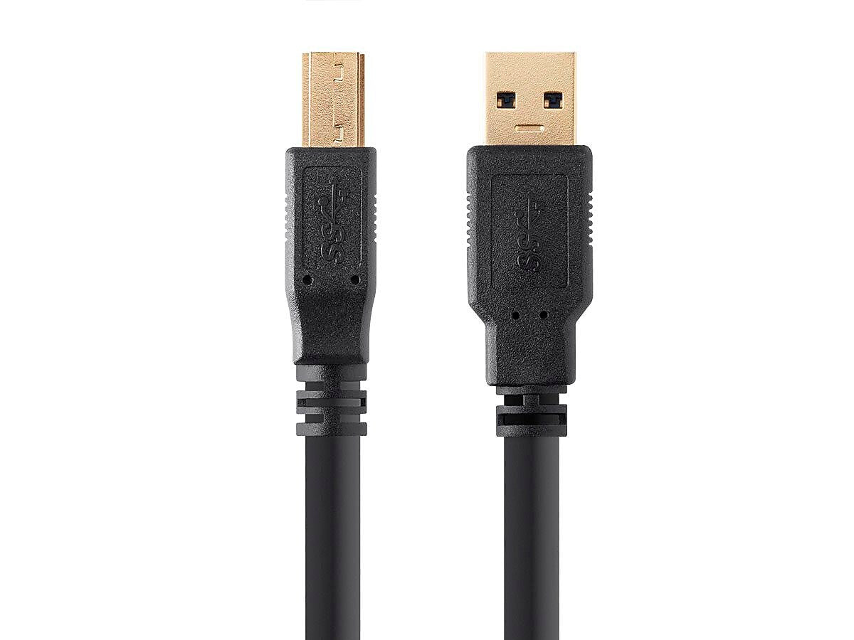 Monoprice Select Series 3' USB 3.0 A to B Cable, Black