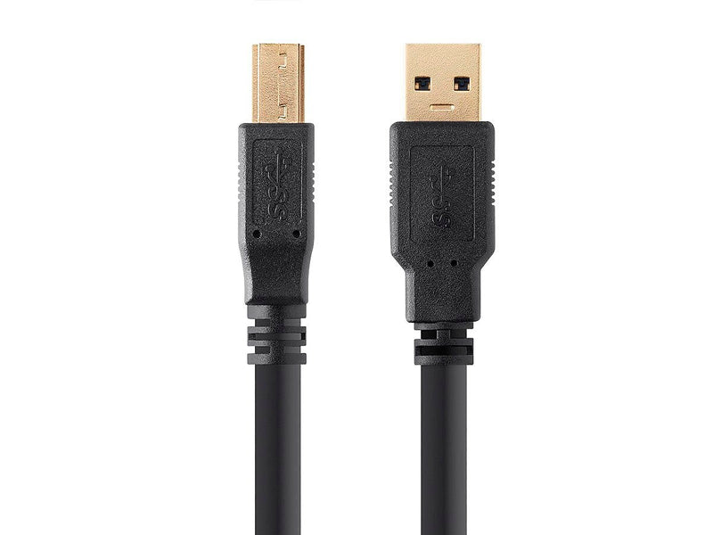 Monoprice Select Series 3' USB 3.0 A to B Cable, Black