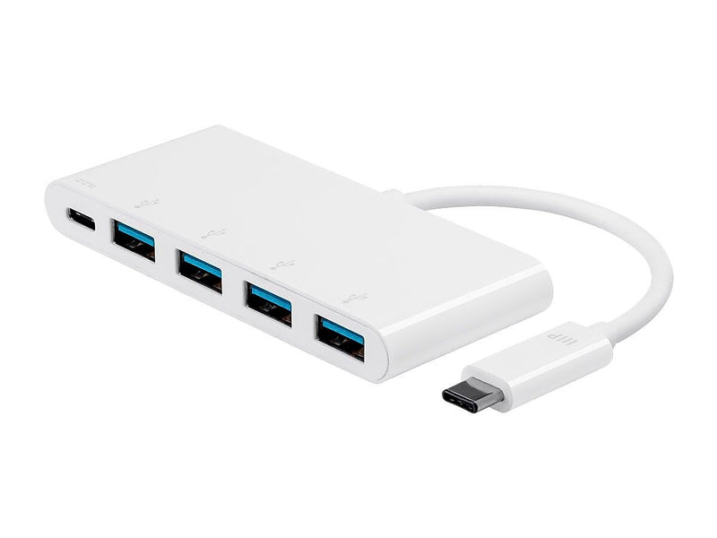 Monoprice Select Series USB-C to 4x USB-A 3.0 & USB-C (F) Adapter