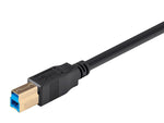 Monoprice Select Series 3' USB 3.0 A to B Cable, Black