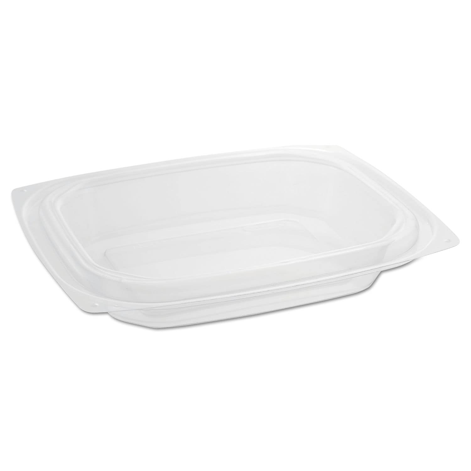 Dart Clearpac Container Lids, Clear, Plastic, 63/pack, 16 Packs/carton
