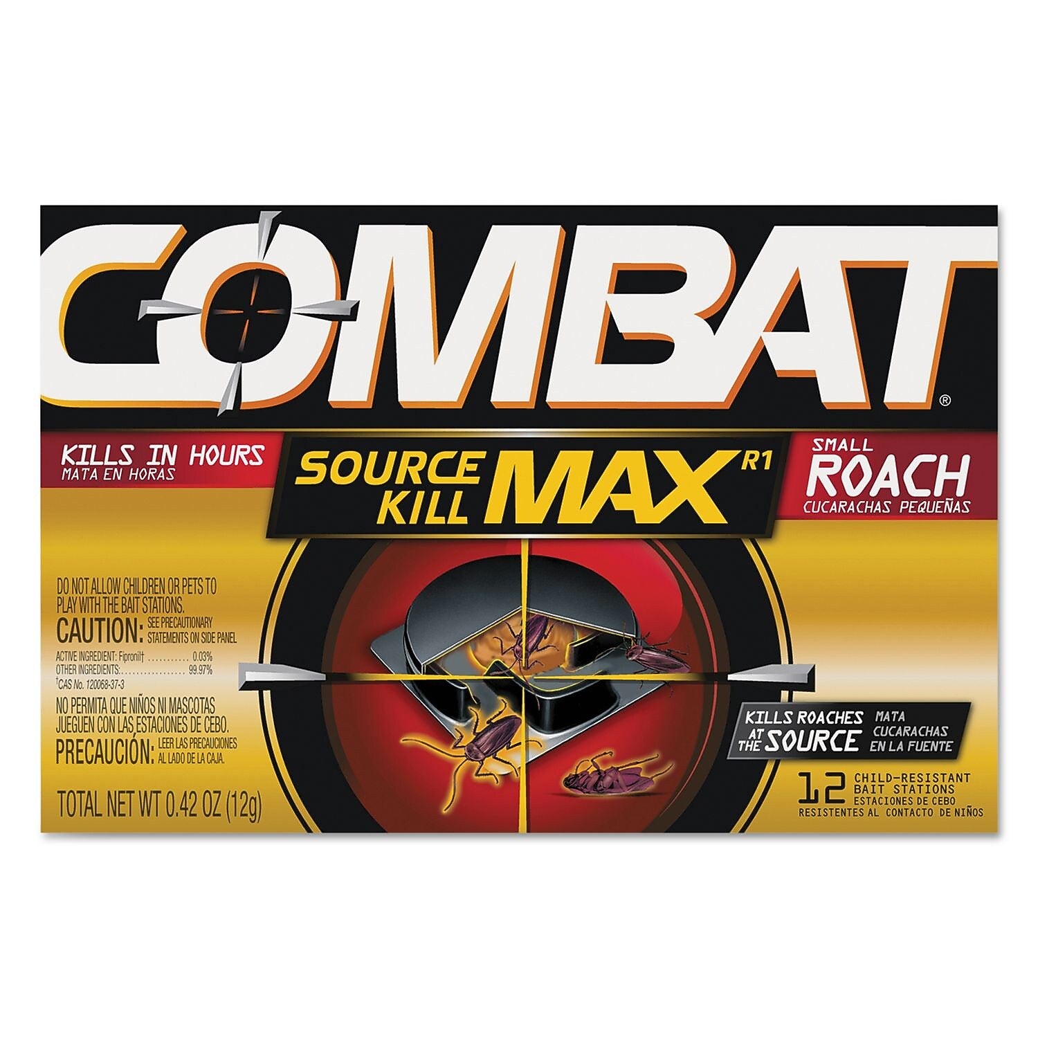 Combat Small Roach Bait, 12/pk, 12 Pk/ct