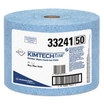Kimtech Prep Kimtex Assorted Materials Cleaning Wipers, Blue, 717 Sheets/Roll (KCC33241)