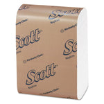 Scott Low-Fold Dispenser Napkins, 1-Ply, 12" X 7", White, 250/pack, 32 Packs/carton