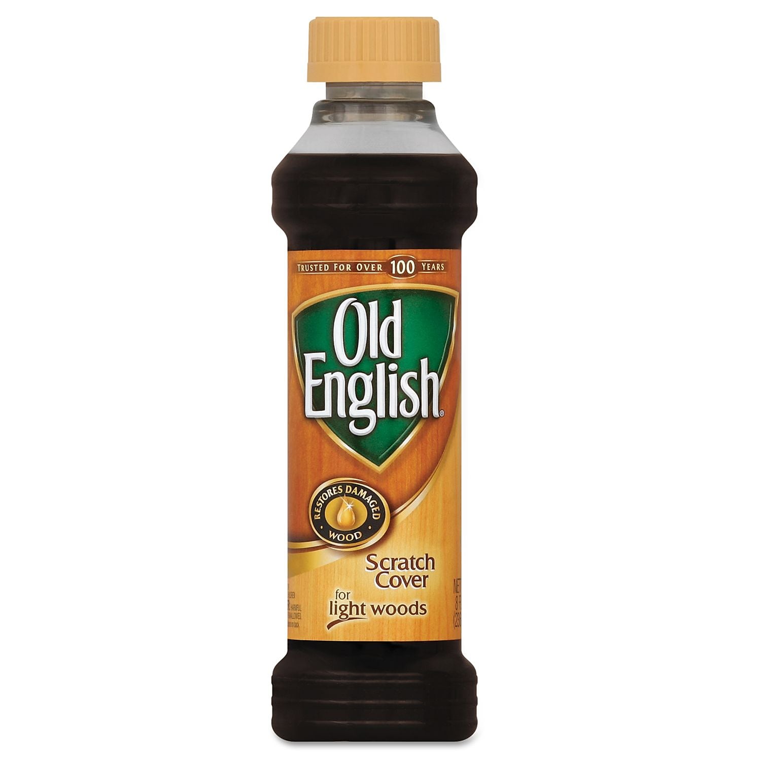 Old English Furniture Scratch Cover, For Light Wood, 8oz Bottle