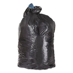 Trinity Packaging Low-Density Can Liners, 45gal, 1.60 Mil, 23w X 17d X 46h, Black, 100/carton