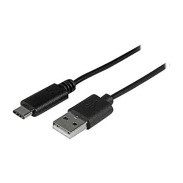 StarTech.com USB Type-C to USB Type-A Male/Male Data Transfer Cable, 6.6', Black (USB2AC2M)
