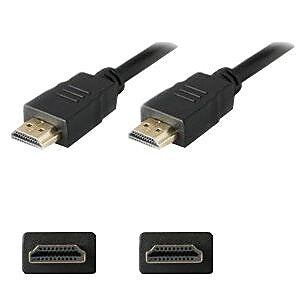 AddOn HDMI 1.4 Male/Male Audio/Video Cable, Black, 6' (HDMIHSMM6)