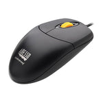 Adesso iMouse W3 Ambidextrous Optical USB Mouse, Black