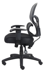Boss Multi-Function Mesh Task Chair, Black (B6338)