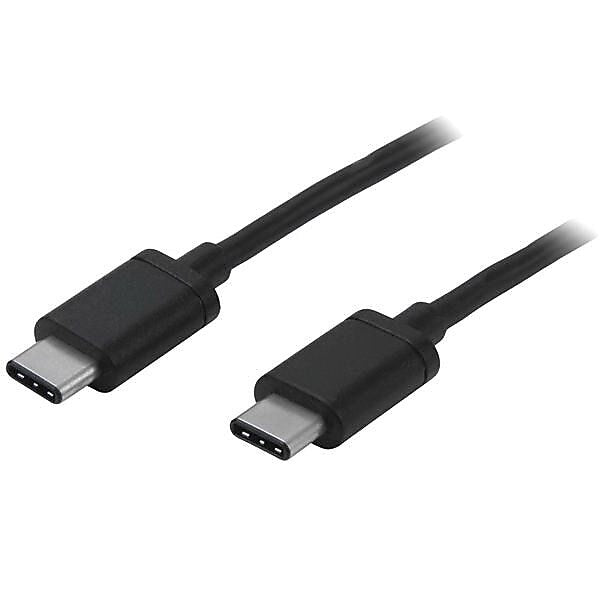 StarTech.com USB 2.0 Type-C Male/Male Data Transfer Cable, 6', Black (USB2CC2M)
