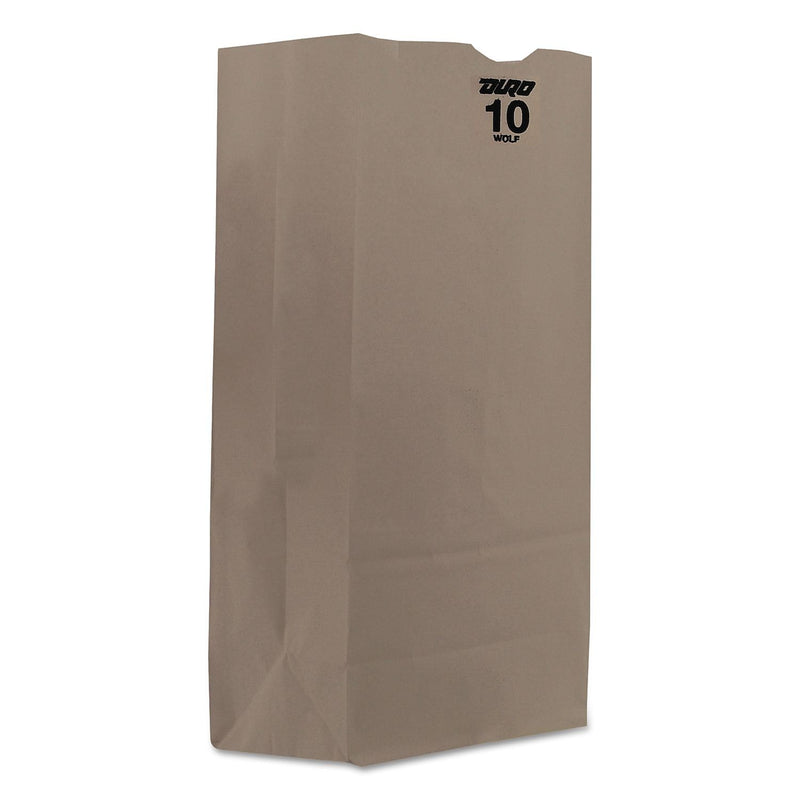 General Products #10 Paper Grocery Bag, 35lb White, Standard 6 5/16 X 4 3/16 X 12 3/8, 2000 Bags