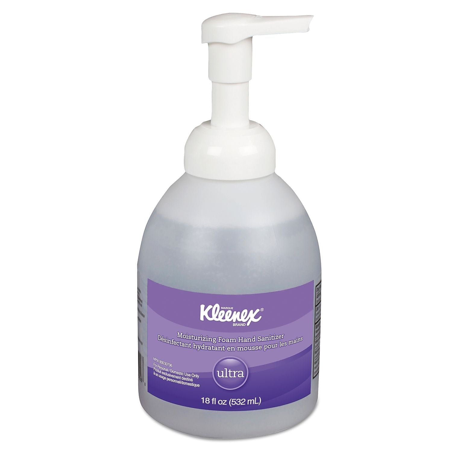 Kleenex Ultra Moisturizing Foaming Hand Sanitizer, 18 oz. (KCC45826EA)