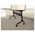Safco Flip-N-Go Table Base, 46 7/8w X 21 1/4d X 27 7/8h, Black