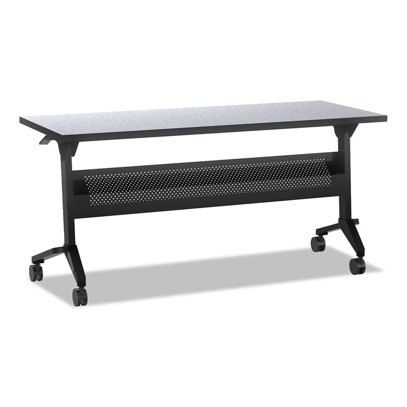 Safco FLIP-N-GO 60"W x 24"D 1" Thickness Table Top, Laminate, Folkstone (MLN2460TFLK4)