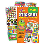 Trend Enterprises® Sticker Pads, Praise & Reward, 738 Stickers per Pack (T-5011)