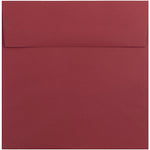 JAM Paper 8.5 x 8.5 Square Invitation Envelopes, Dark Red, 25/Pack (31511323)