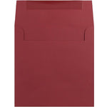 JAM Paper 8.5 x 8.5 Square Invitation Envelopes, Dark Red, 25/Pack (31511323)
