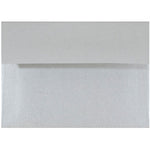 JAM Paper 4Bar A1 Metallic Invitation Envelopes, 3.625 x 5.125, Stardream Silver, 25/Pack (V018243)
