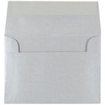 JAM Paper 4Bar A1 Metallic Invitation Envelopes, 3.625 x 5.125, Stardream Silver, 25/Pack (V018243)