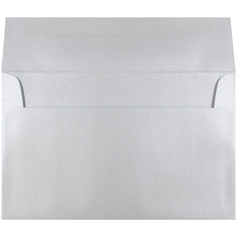 JAM Paper A10 Metallic Invitation Envelopes, 6 x 9.5, Stardream Silver, 25/Pack (SD5390 06)