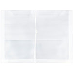 JAM Paper® Plastic Envelope with Elastic Band Closure, 9.75 x 13 with 2.625 Inch Expansion, Clear, Sold Individually (218E25CL)