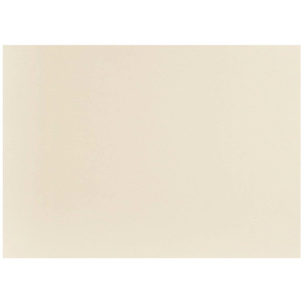 JAM Paper® Blank Flat Note Cards, 4Bar A1 Size, 3 1/2 x 4 7/8, Ivory, 50/Pack (175960i)