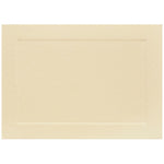 JAM Paper® Blank Flat Note Cards, 4Bar A1 Size, 3 1/2 x 4 7/8, Ivory Panel, 50/Pack (175964i)