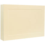 JAM Paper® Blank Flat Note Cards, 4Bar A1 Size, 3 1/2 x 4 7/8, Ivory Panel, 50/Pack (175964i)