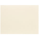 JAM Paper® Blank Flat Note Cards, A2 Size, 4 1/4 x 5.5, Ivory, 50/Pack (175971i)