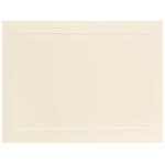 JAM Paper® Blank Flat Note Cards, A2 Size, 4 1/4 x 5.5, Ivory Panel, 50/Pack (175981i)