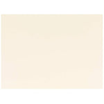 JAM Paper® Blank Flat Note Cards, A6 Size, 4 5/8 x 6 1/4, Ivory, 50/Pack (175991i)