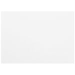 JAM Paper® Blank Flat Note Cards, A6 Size, 4 5/8 x 6 1/4, White, 50/Pack (175992i)