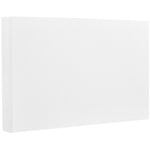 JAM Paper® Blank Flat Note Cards, A6 Size, 4 5/8 x 6 1/4, White, 50/Pack (175992i)