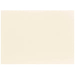 JAM Paper® Blank Flat Note Cards, A7 Size, 5 1/8 x 7, Ivory, 50/Pack (1751005i)