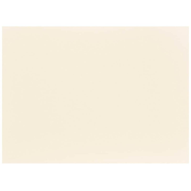 JAM Paper® Blank Flat Note Cards, A7 Size, 5 1/8 x 7, Ivory, 50/Pack (1751005i)