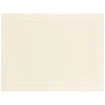 JAM Paper® Blank Flat Note Cards, A7 Size, 5 1/8 x 7, Ivory Panel, 50/Pack (98040i)