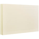 JAM Paper® Blank Flat Note Cards, A7 Size, 5 1/8 x 7, Ivory Panel, 50/Pack (98040i)