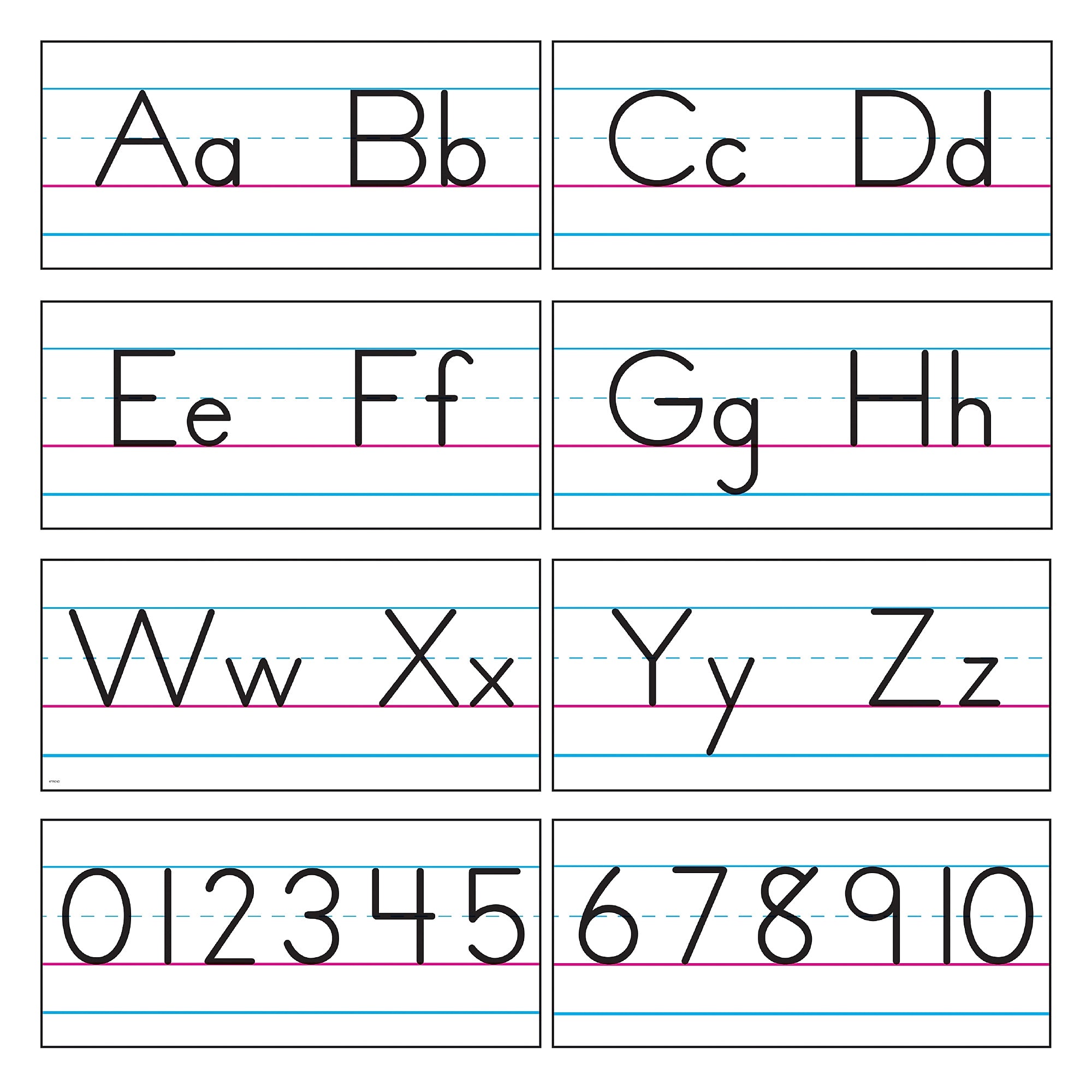 Trend Enterprises Basic Alphabet Bulletin Board Set (T-1858)