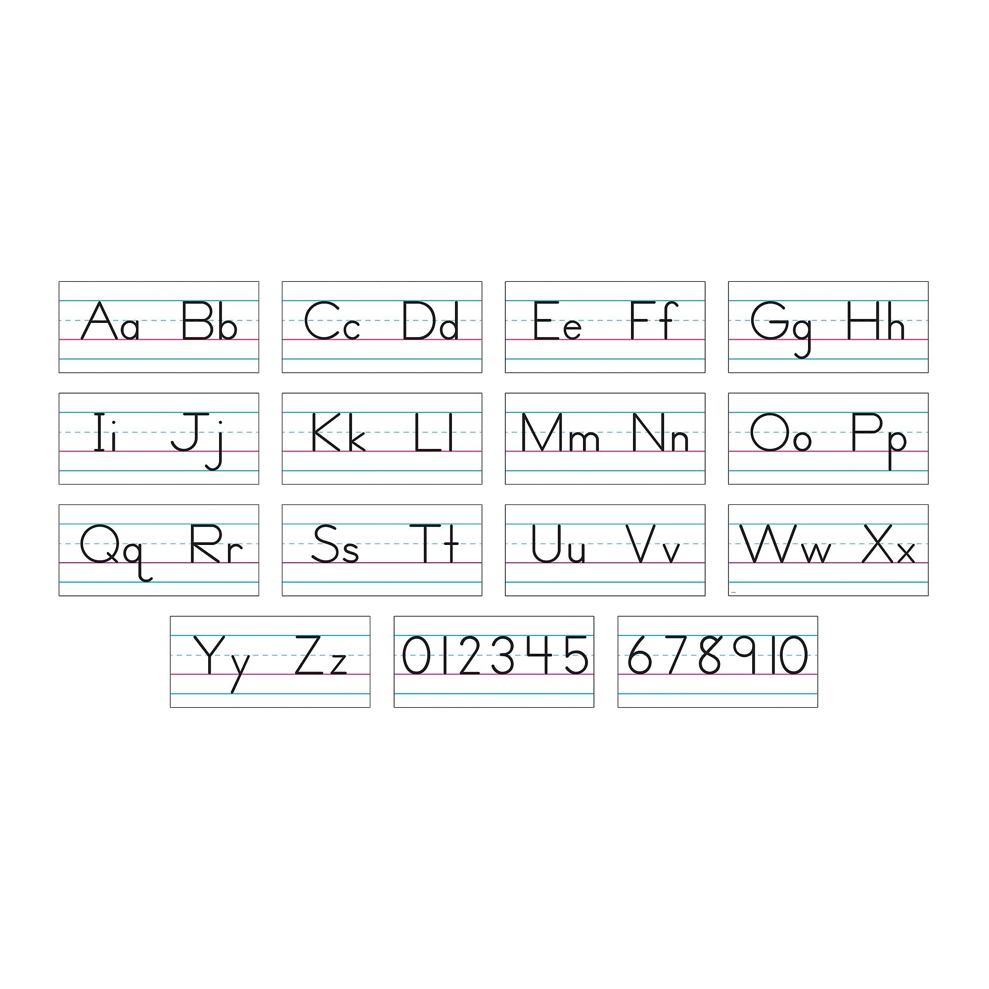 Trend Enterprises Basic Alphabet Bulletin Board Set (T-1858)